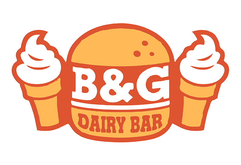 B&G Dairy Bar logo